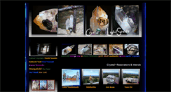 Desktop Screenshot of crystal.light-seeds.com